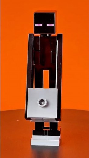 NETHER Enderman: Tall, Silent & DEADLY From Minecraft Movie #minecraftmovie #minecraft #lego