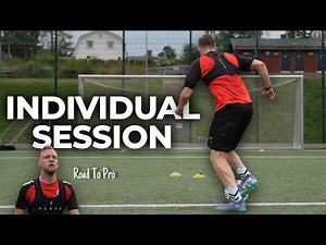 How To Train SOLO | Full Individual Training Session For Soccer / Football