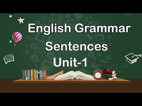 What is Sentence | Types of Sentences, Grade 1-2-3| English Grammar| make sentence class1