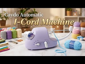 CAYDO Automatic i-Cord Machine Pro: Complete Tutorial & Honest Review (Lavender)