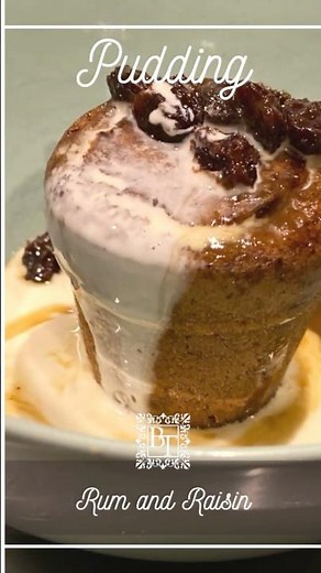 Rum and Raisin Pudding