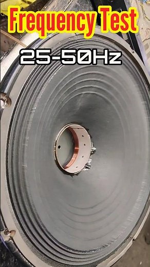 Frequency Test 25-50Hz #speaker #reels #reel #shorts #electronic #dj #tech