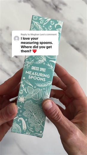 Custom Made Spice Measuring Spoons for Gneiss Spice Shop