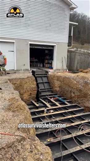 BUNKER IN A GARAGE. | Atlas Survival Shelters