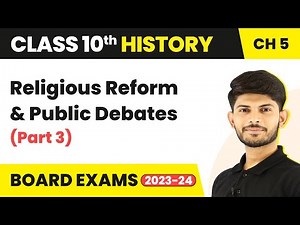 Religious Reform & Public Debates - Print Culture and the Modern World| Class 10 History 2023-24
