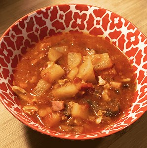 Instant Pot Manhattan Clam Chowder