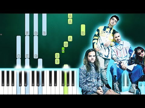 DNCE - Cake By The Ocean (Piano Tutorial) By MUSICHELP