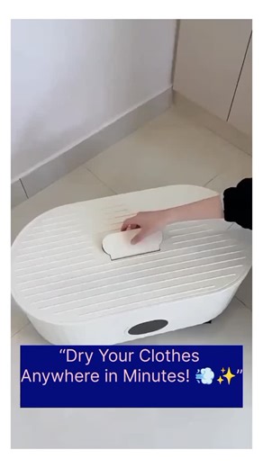 No more waiting for clothes to dry!  This Portable Mini Clothes Dryer is your space-saving laundry hero — perfect for apartments, RVs, dorms & travel. Compact, quiet, and super fast with an adjustable timer! 罹✨  Buy link in the first comment ✨  #PortableDryer #LaundryHacks #MiniDryer #SmallSpaceLiving #HomeEssentials #TravelGadgets #tiktokchina #reeitfeelit #reelsinstagram #usa | Shopping zone | Facebook