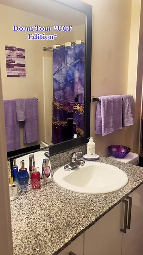 Purple Vibes Only: UCF Northview Dorm Room Tour