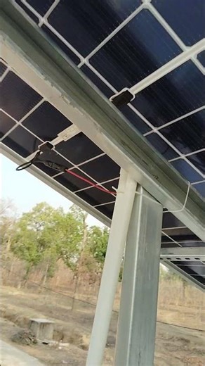 3kw ongride solar panel installation and complete wiring and foundation