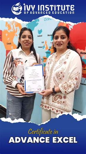 IVY INSTITUTE on Instagram: "Real stories. Real skills. Real success. 🚀 Here’s what our student Saloni from Ludhiana has to say about her journey with IVY — learning Office Automation & Advanced Excel that truly makes an impact. Upgrade your career with job-ready skills that employers love! 📚 Courses Offered: ✔ Python Programming ✔ Web Designing ✔ Digital Marketing ✔ C, C++, Java, Tally ✔ Data Analysis & more 📞 Call/DM to enroll: 9876677701 | 7696097053 Start your success story with IVY today