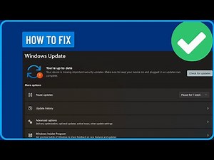 How to Fix Windows Update Error Your Device is missing Important Security Update (2025)