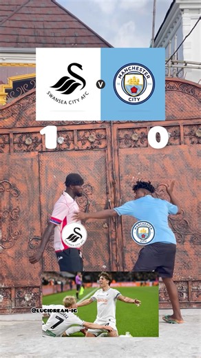 Swansea vs Manchester City 1:3 carabao cup highlights #swansea #manchestercity #carabaocup #shorts