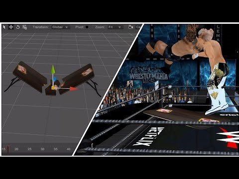 NEW SLIM JIM TABLE in WR3D 😱 Realistic Table Break Mod | WR3D kingzone