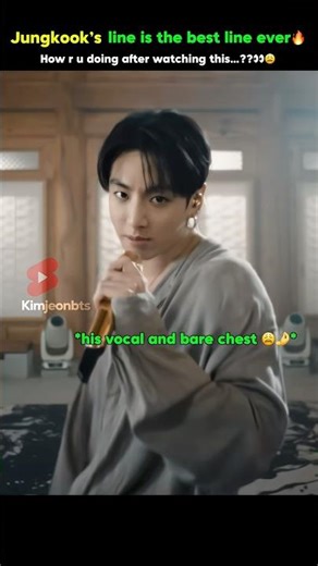 Jungkook’s line is so satisfying to watch 😩🤌#jungkook #btsarirang #shorts