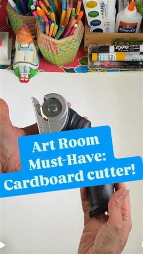 Cassie Stephens on Instagram: "I am in love with this thing! I believe I first saw the amazing @pollyblairart use it and I knew I had to get one! I bought it to cut fabric…but have not used it on that yet so stay tuned. As for cardboard…this is the best thing ever! I’ll also add a link to the house weaving lesson which is one that my third graders enjoyed! Do y’all have a Zip Snip? Also…what’s your new fave tool in your art making world?!"
