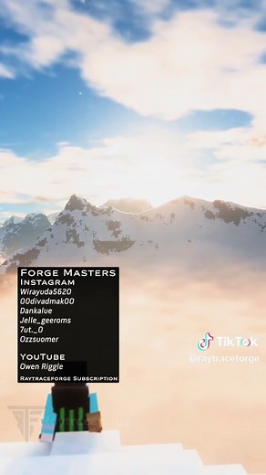Raytraceforge (@raytraceforge) - Explore Mt. Everest Map in Minecraft