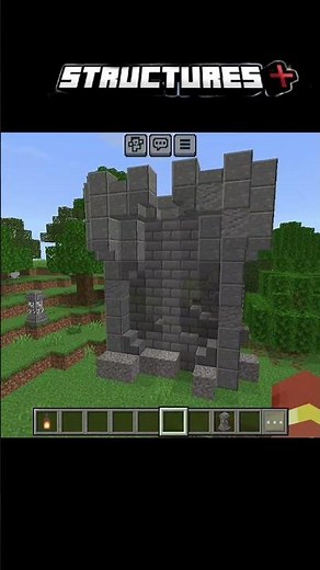 🏜️ O ADDON STRUCTURES+ DEIXA O MINECRAFT BEDROCK MUITO MAIS INCRÍVEL! #mcpe #addon #minecraft