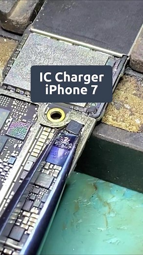 iPhone 7 IC Charger #iphone7 #iccharger #hardwareiphone #serviceiphone #apple | Ardiya Candra