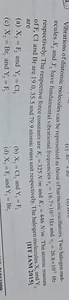 Vibrations of diatomic molecules can be represented as those of... | Filo