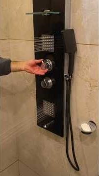 Installing an integrated thermostatic shower panel!