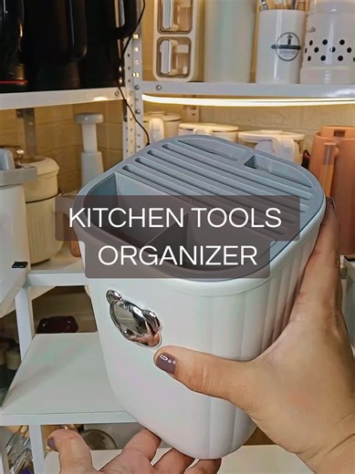 Maximize Space with Kitchen Tools Organizer
