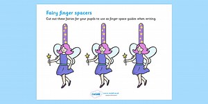 Writing Finger Spacers (Fairy)