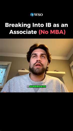 🔥 Non-target. 3 years post-grad. Still broke into investment banking. 👀 How did Dylan do it? With the help of WSO Academy. 🎯 From CV review to mock interviews, he used the same resources thousands of students rely on to win offers. 🚀 Want to break into high finance too? ✅ Apply to WSO Academy NOW because spots fill up fast! >>> 🔗 https://www.wallstreetoasis.com/academy?affiliate=socialwinner-facebook 🚨 PS: Tuition refunded if you don’t get a top job offer. #investmentbanking #wallstreet #f