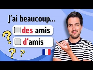 ⚠️😯DE or DES? Don't make this mistake in French again!