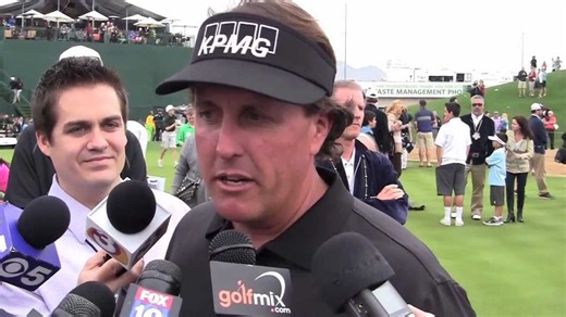 Phil Mickelson wins WM Phoenix Open Interview