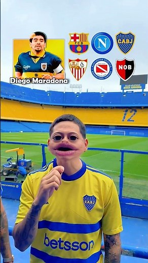 Donde jugaron Maradona, Paredes y Tévez? ⚽️ #futbol #fifa #bocajuniors #boca #maradona