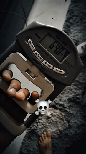 Hand grip test || #gym #gymgymlover