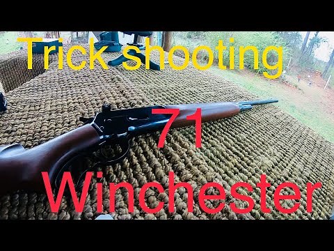 Winchester model 71 in 348 caliber