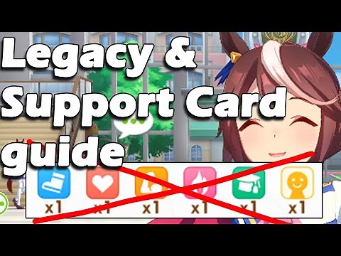 Uma Musume! Legacy + Support Deck guide (KyouK edition)
