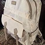 School Backpack for Teen Girls Bookbag: 15.6 inch Cute College Backpacks for Women Laptop Back Pack Large Capacity Book Bag Durable Middle High School Bag for Students Stylish Travel Daypack (Beige)