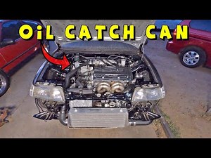 LSVTEC Turbo New Valve Cover & Catch Can Setup