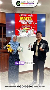 🎁 Pelbagai hadiah menarik menanti anda di booth Tabung Haji Travel!
