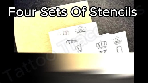 Pre-cut Ready to Use Tattoo Stencils Set of 4 Ghost Love Hearts - Etsy