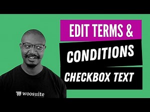 How to Edit the WooCommerce Terms & Conditions Checkbox Text