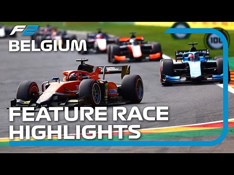 F2 Feature Race Highlights | 2022 Belgian Grand Prix