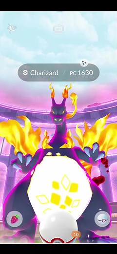 Charizard GiGamax shiny #pokemongo #charizard #shiny