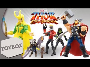 Thor, Loki & Guardians Of The Galaxy Disney Infinity Inspired "Toybox” Figure Sets