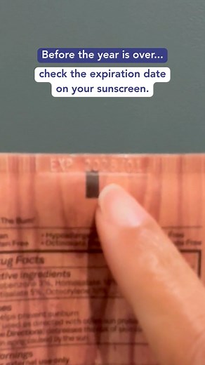 AmericanAcademyofDermatology on Instagram: "Did you know that sunscreen has an expiration date? Using expired sunscreen puts you at risk of sunburn, early skin aging, and skin cancer. To avoid this, check your sunscreen’s expiration date and toss it if the date has passed."