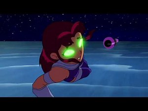 Teen Titans Raven and Starfire Female Action Scenes Part 12