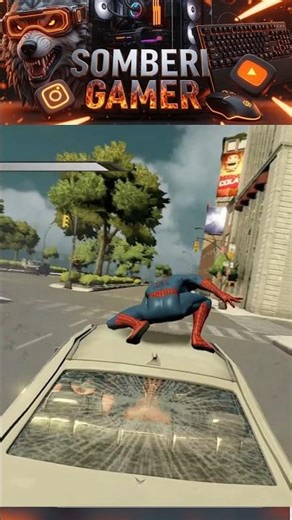 Spider-Man’s INSANE First Mission Car Chase! 🚗💥 #spiderman #sony #shorts