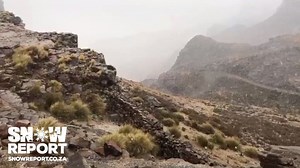 Clive sent another video from Sani Mountain Lodge at the top of Sani Pass in Lesotho as the snowfall started to get a little heavier and could be seen on the pass. Sani Mountain Lodge is also home to the Highest Pub in Africa - see more at https://snowreport.co.za/sani-mountain-lodge-sani-pass-lesotho/ Catch the snow on the webcams at https://snowreport.co.za and https://mydorpie.com/webcams * Most of the webcams update once every hour, and some are only visible during daylight hours. * Please n
