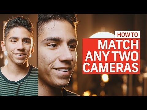 How To Easily Match ANY Two Cameras | Video Editing Tutorials