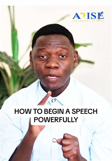 How to Begin a Speech Powerfully