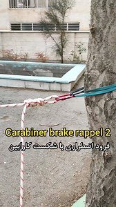 285K views · 2.9K reactions | Carabiner Brake rappel Tutorial  | Halligan Division | Facebook