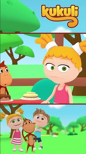 Kukuli - Kukuli’s Plan 🙉 #cartoon #kids #animation